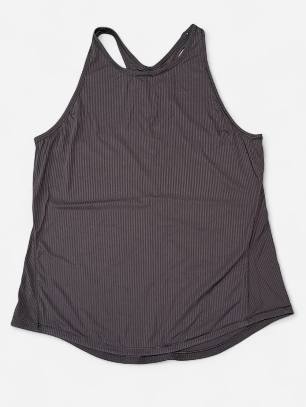 Lululemon Base Pace Ribbed Tank Top Black Size 12 New Without Tags